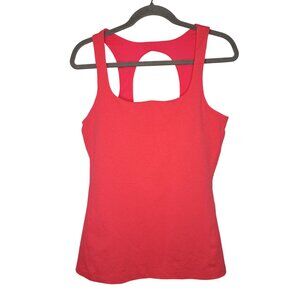 Under Armour Pink Sleeveless Take Built In Bra No Wires Size Large